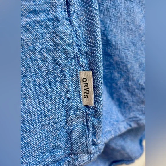 Orvis Women’s Linen Blend Shirt - Picture 5 of 8